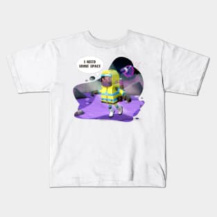 Yellow spacesuit, Follow your dreams. Deo Kids T-Shirt